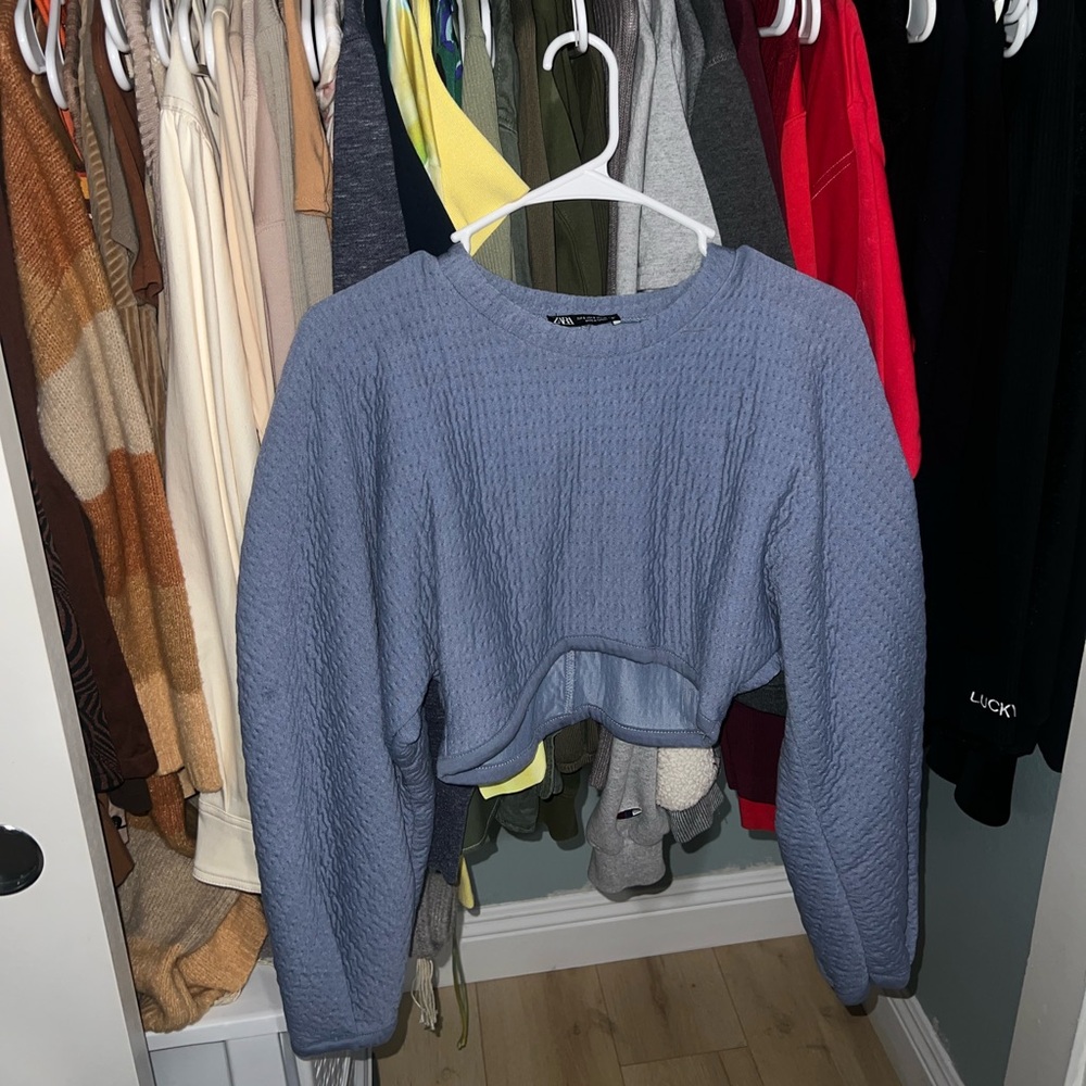 Zara Cropped Sweater - Never Worn